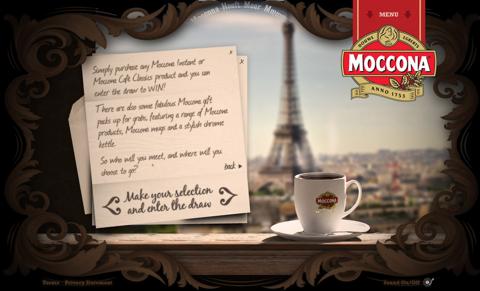 Meet me for a Moccona