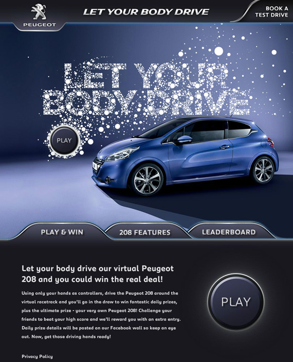 Peugeot - Let Your Body Drive