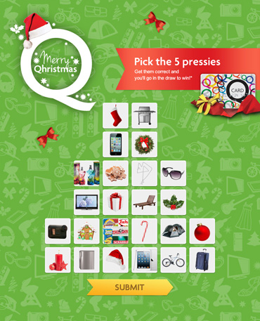 Qcard - Merry Qhristmas
