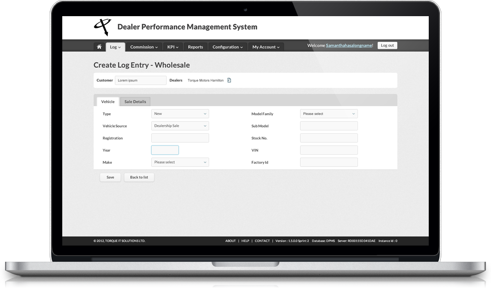 Torque Management System
